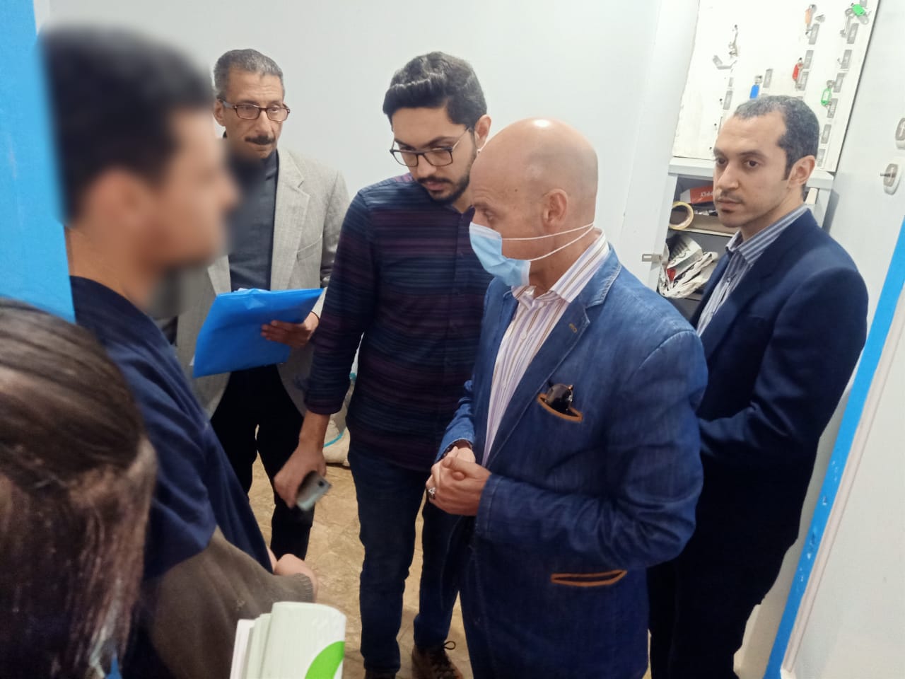 وكيل وزارة الصحة خلال الحملة 1