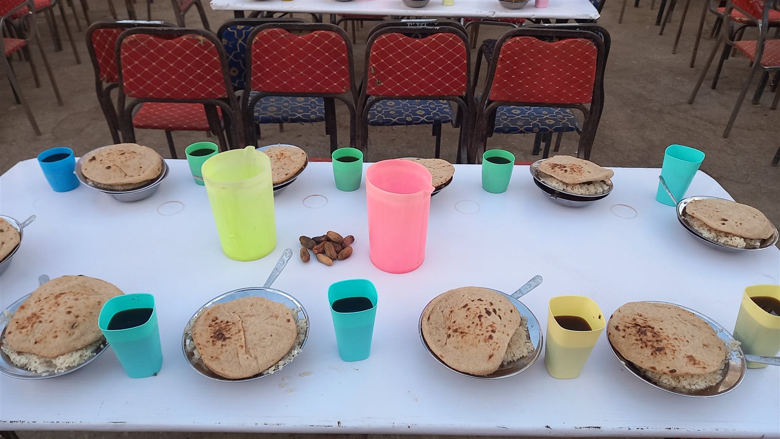 مائدة الأشراف المهدية بأسيوط- تصوير إيمان سمير