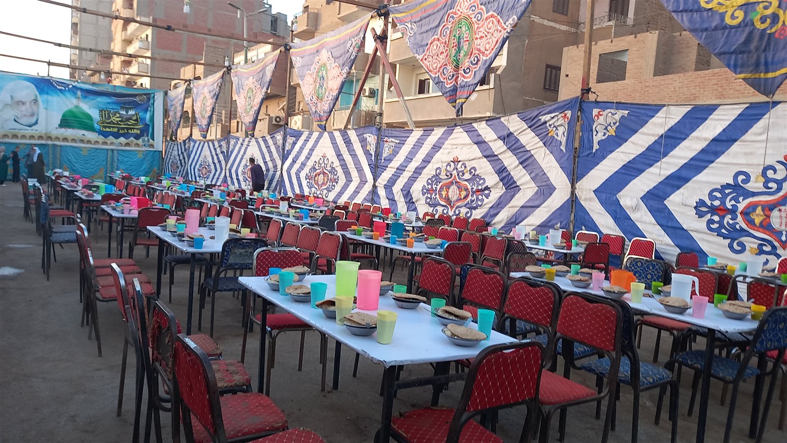 مائدة الأشراف المهدية بأسيوط- تصوير إيمان سمير