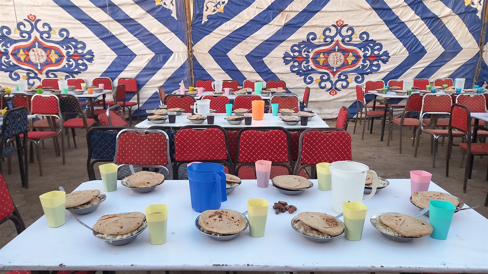 مائدة الأشراف المهدية بأسيوط- تصوير إيمان سمير