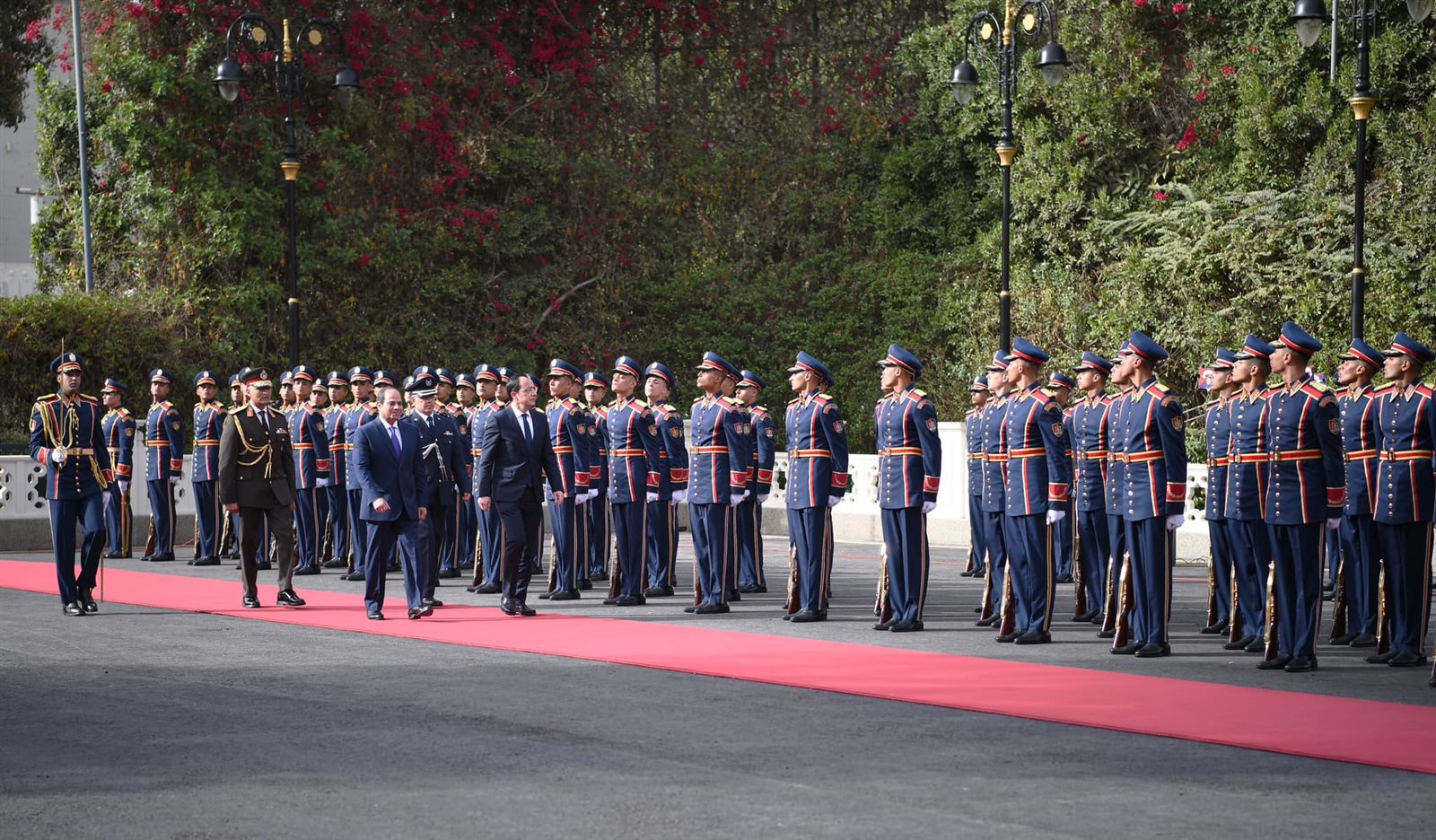 الرئيس السيسي ونظيره القبرصي