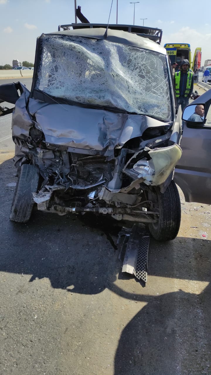 آثار الحادث