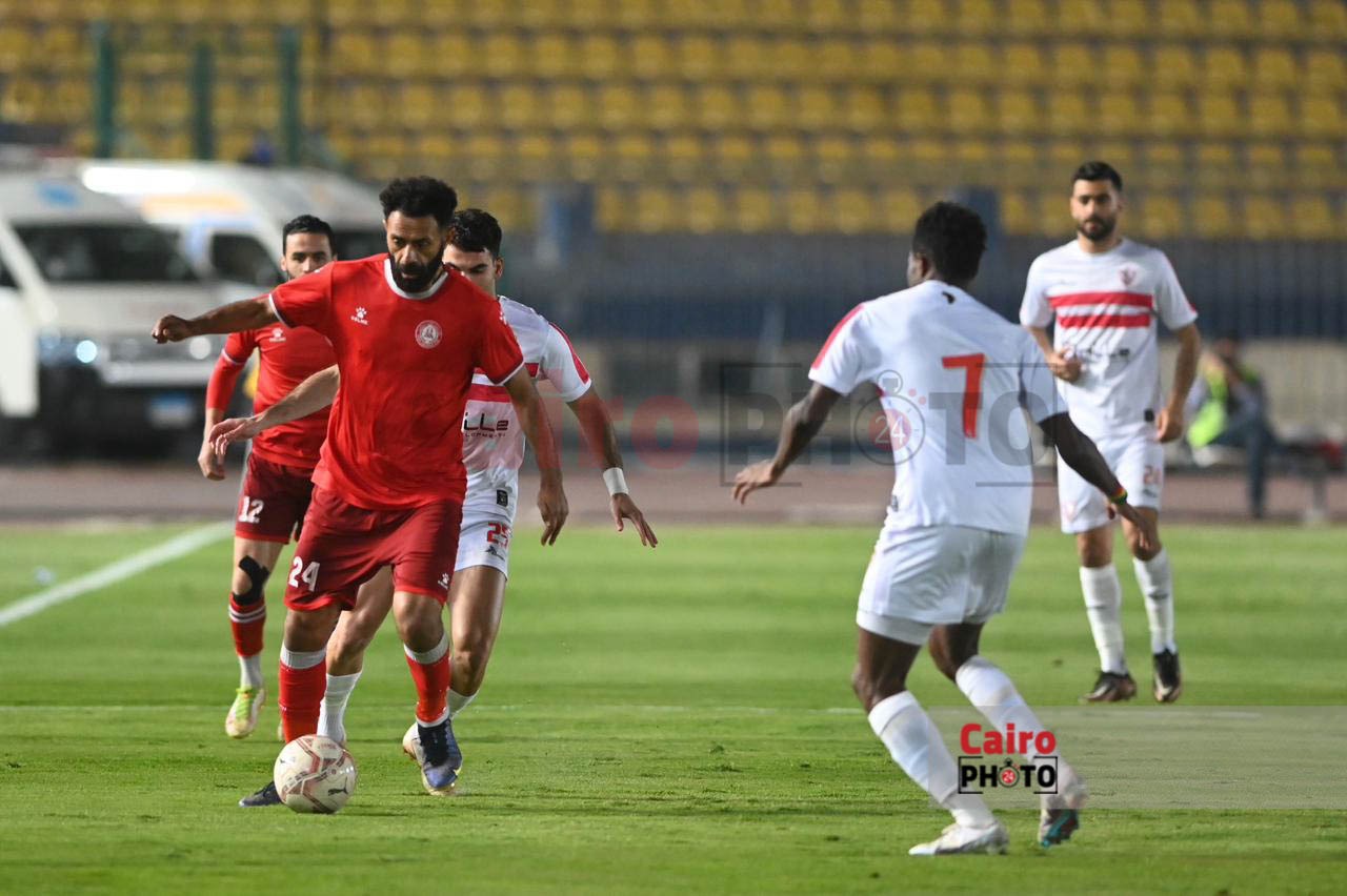 مباراة الزمالك وحرس الحدود (1)
