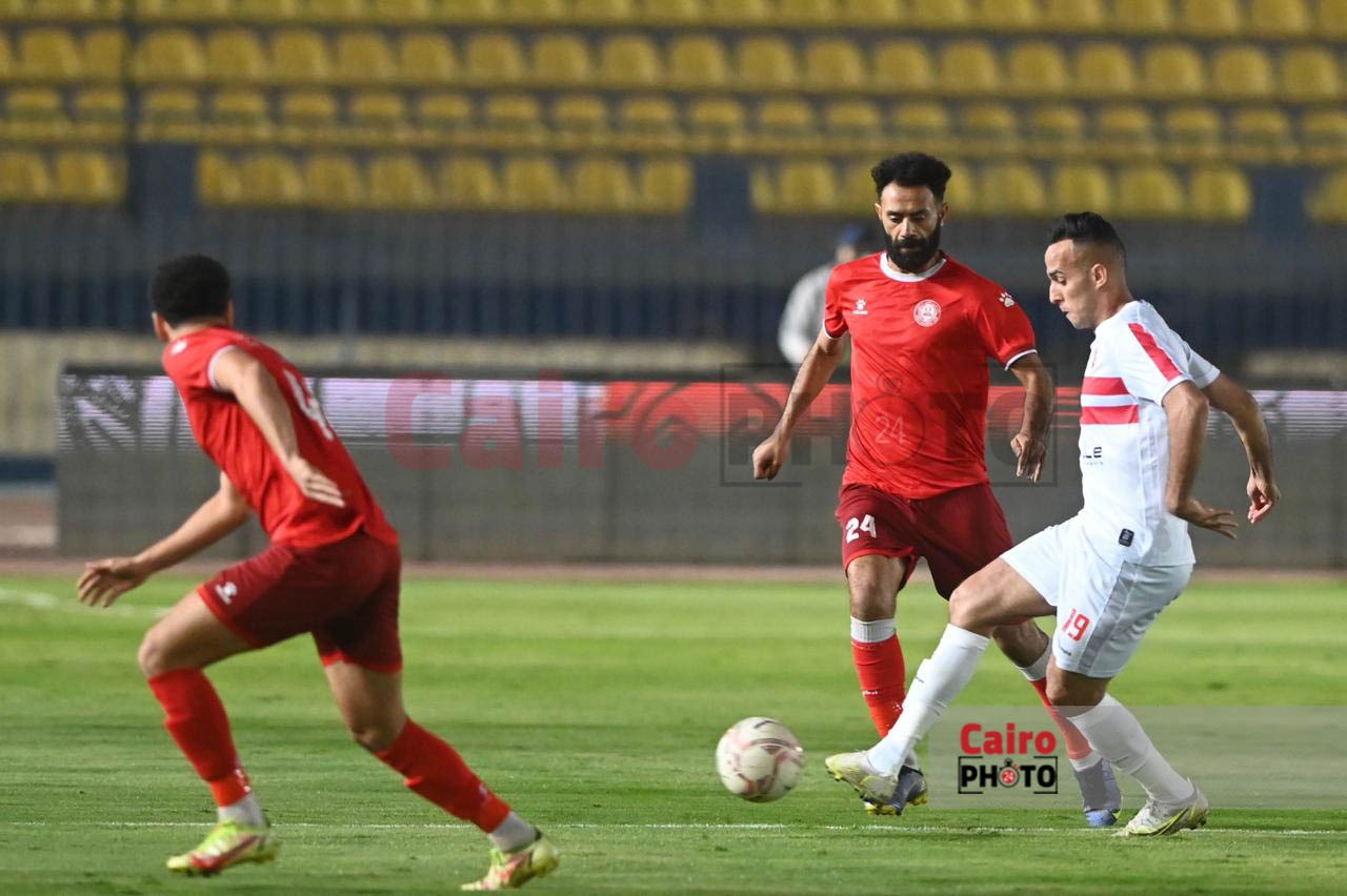 مباراة الزمالك وحرس الحدود (2)