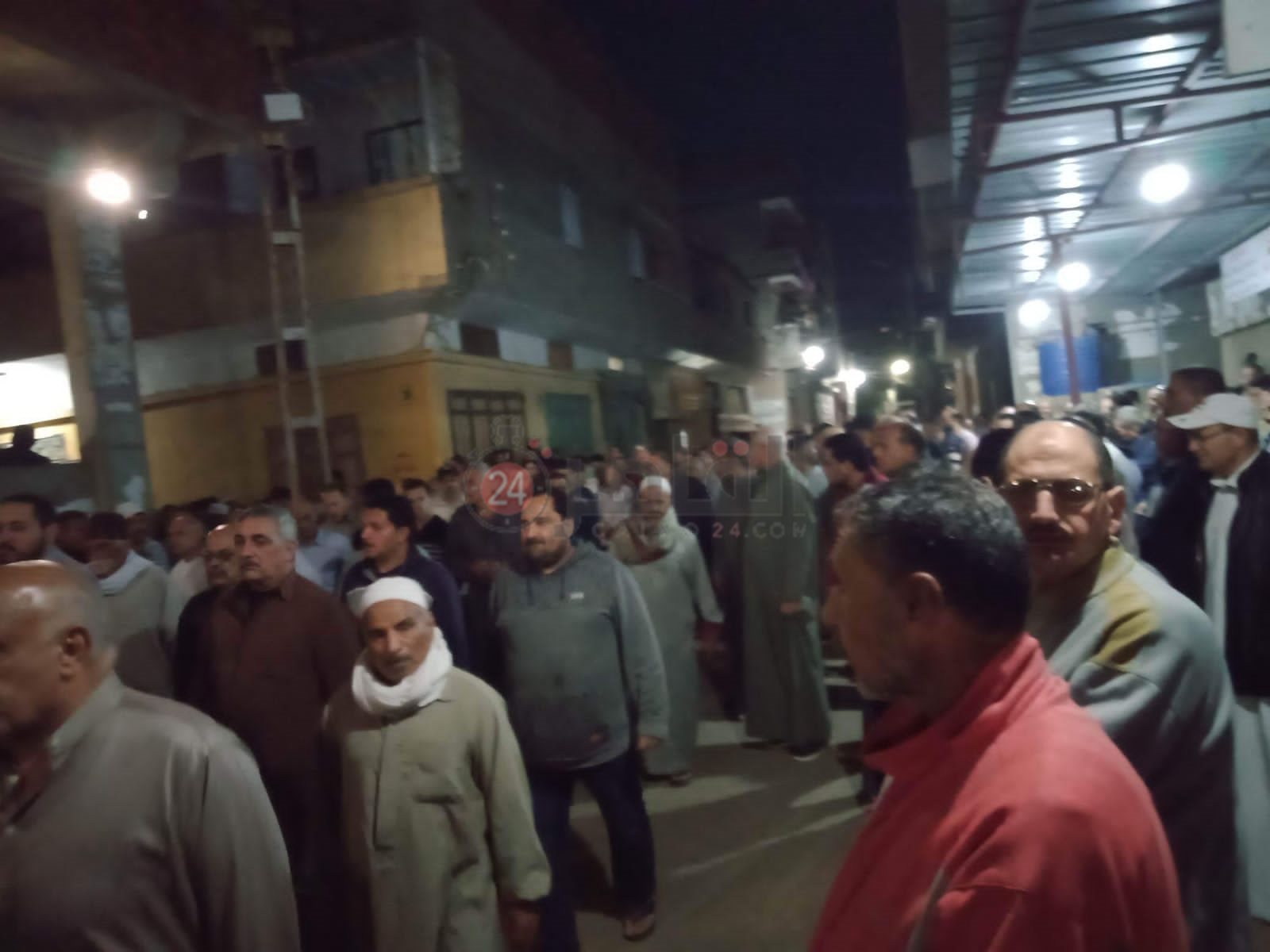 تشييع جثماني شاب وخطيبته بالدقهلية