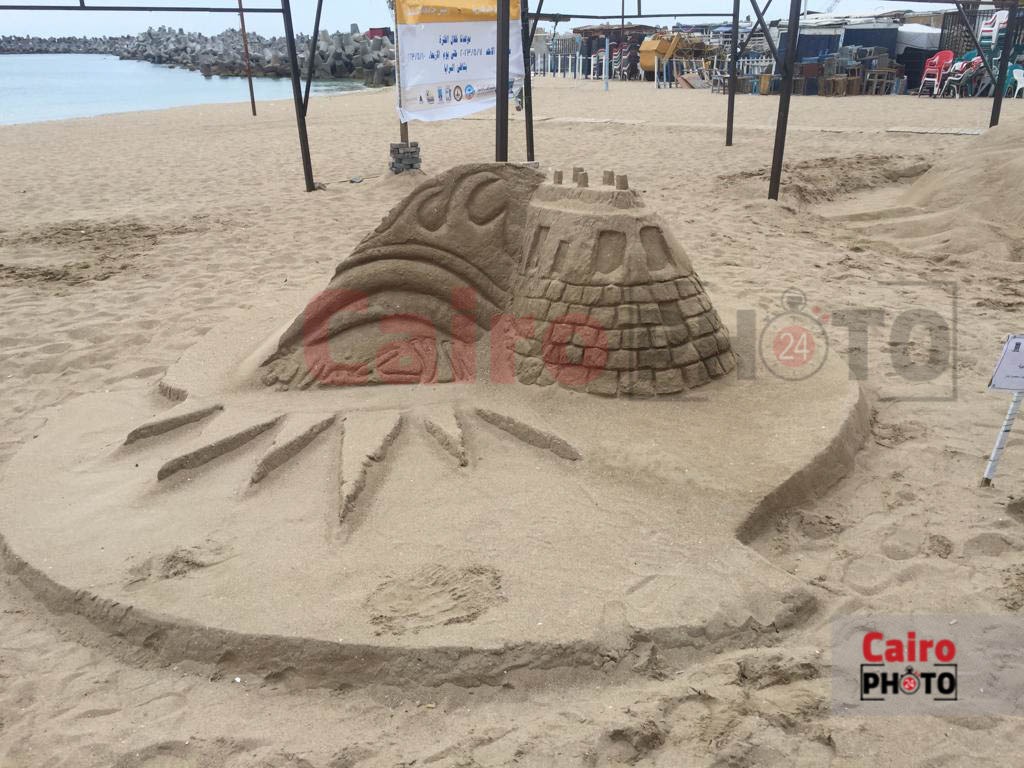 النحت على الرمال6