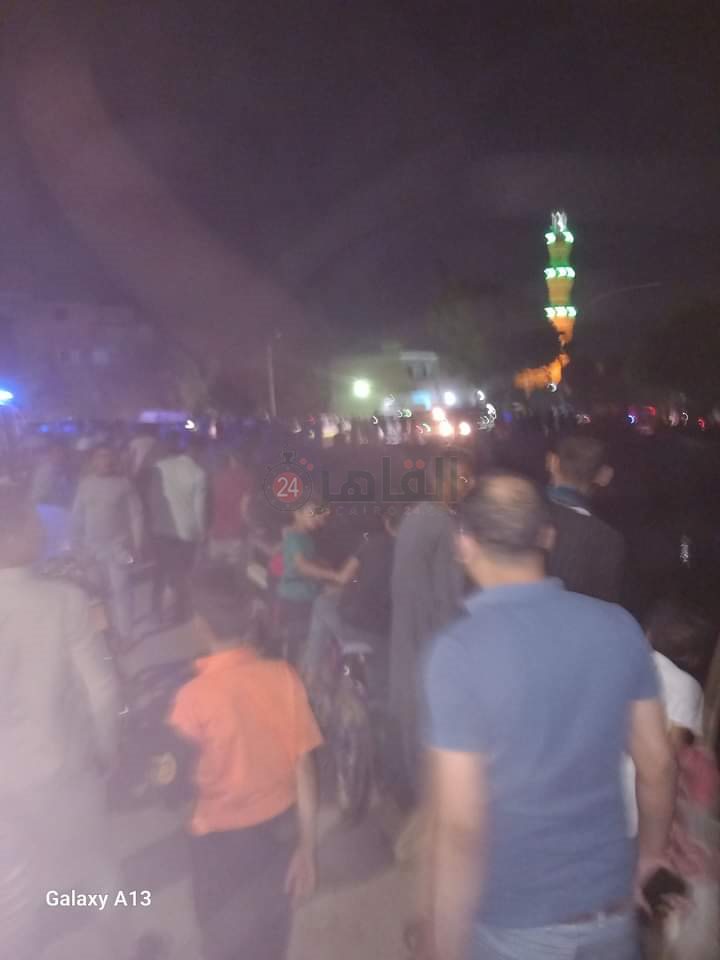 انقلاب سيارة ملاكي بترعة بأسيوط