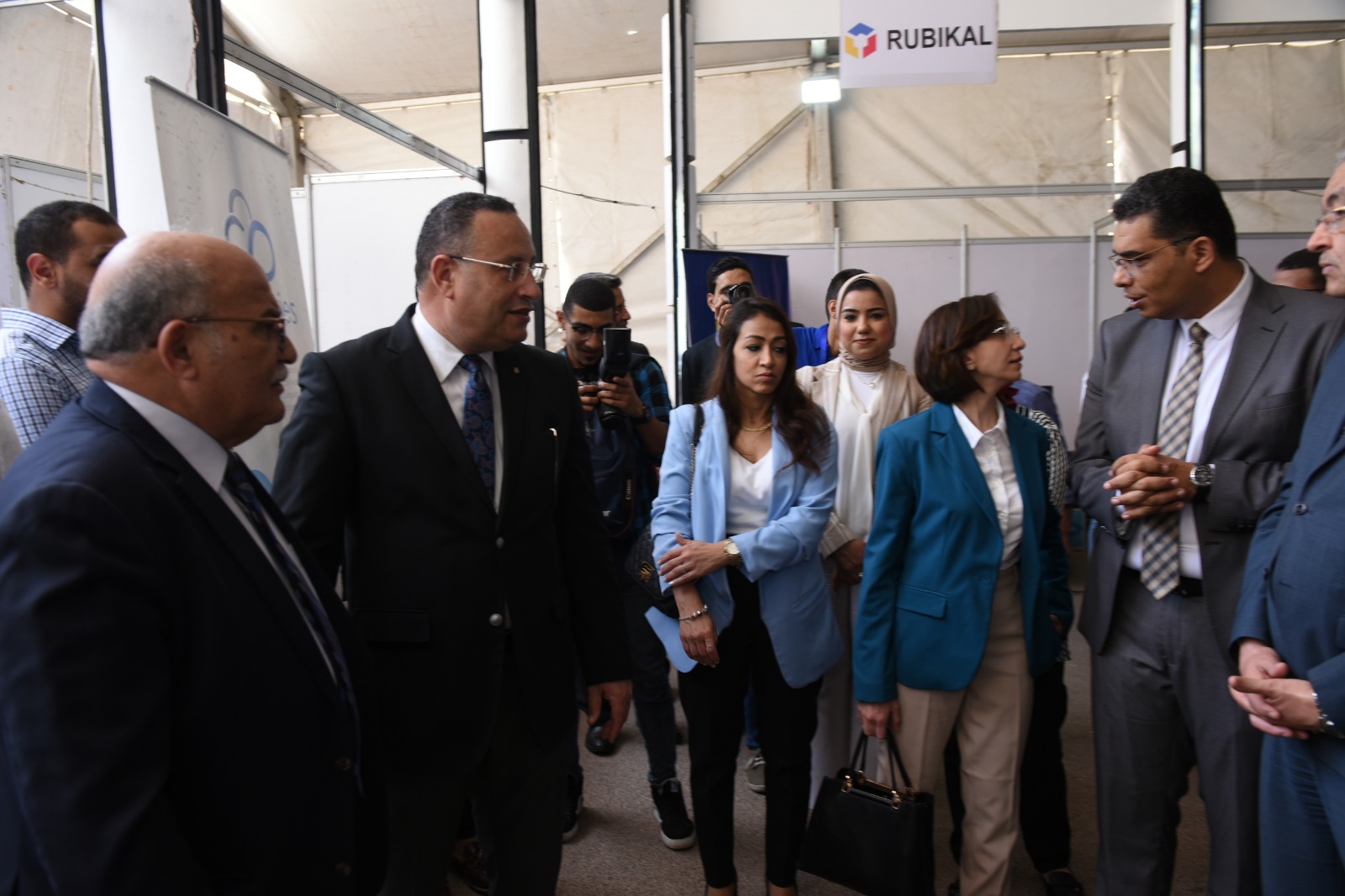 افتتاح الملتقى الهندسي بكلية الهندسة بجامعة الإسكندرية 