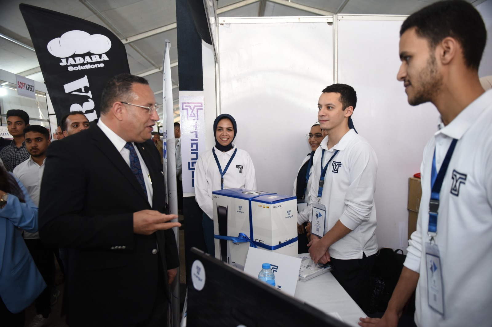 افتتاح الملتقى الهندسي بكلية الهندسة بجامعة الإسكندرية 