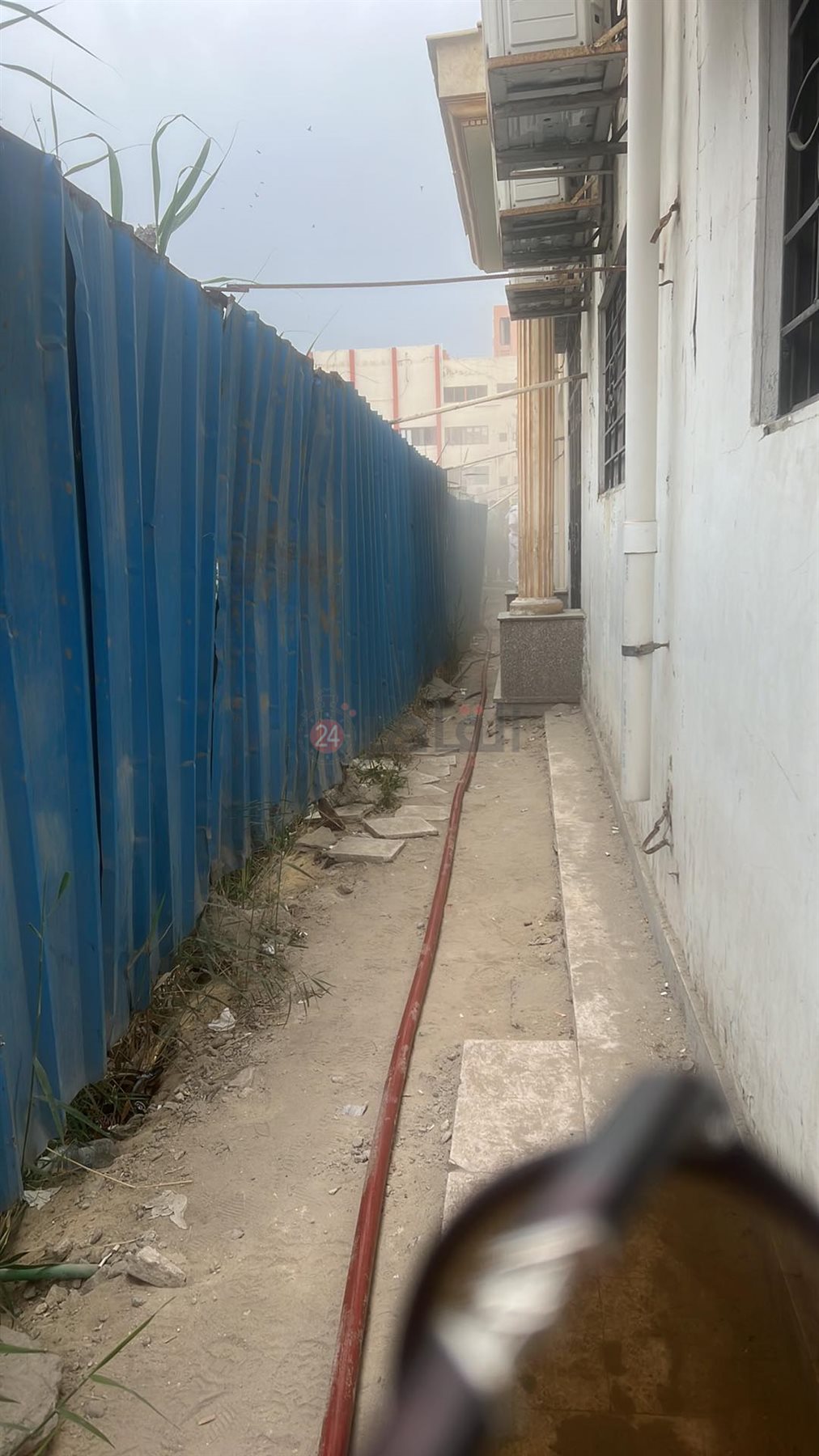 حريق محكمة بورسعيد 