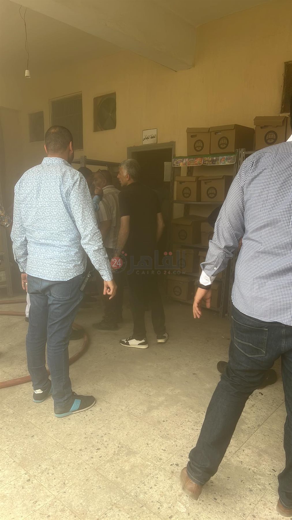 حريق محكمة بورسعيد 1