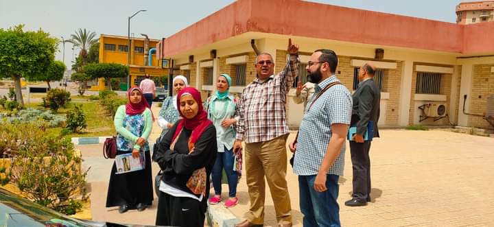 وفد ثقافة الإسكندرية يزور محطة التنقية الشرقية للصرف الصحي 