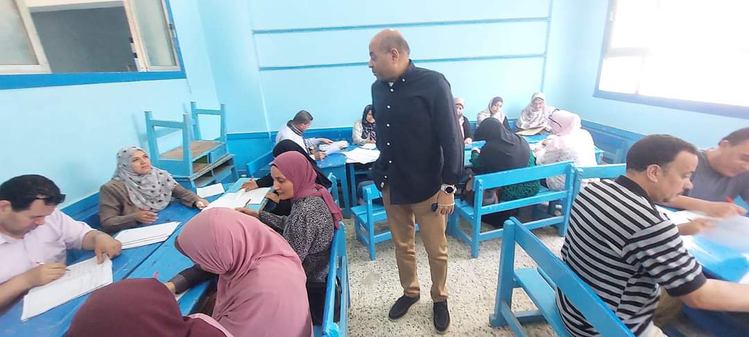 تصحيح أوراق إجابات امتحانات الشهادة الإعدادية5