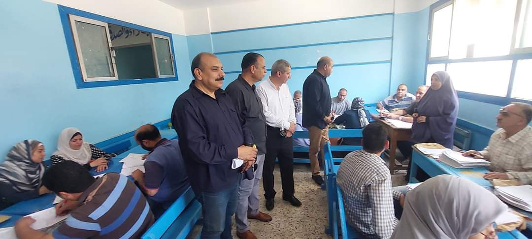 تصحيح أوراق إجابات امتحانات الشهادة الإعدادية3