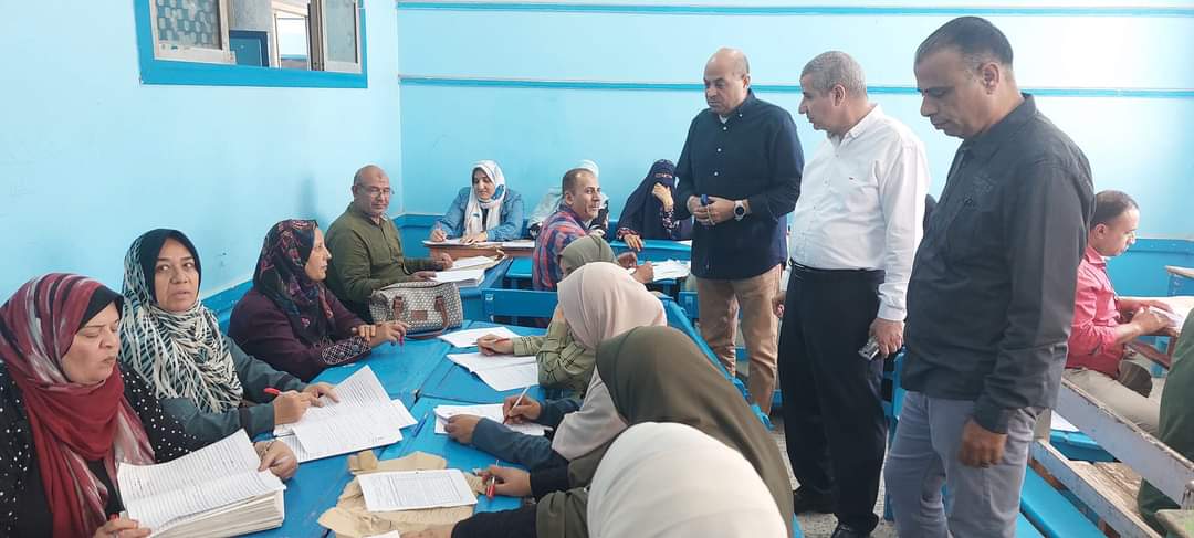 تصحيح أوراق إجابات امتحانات الشهادة الإعدادية2