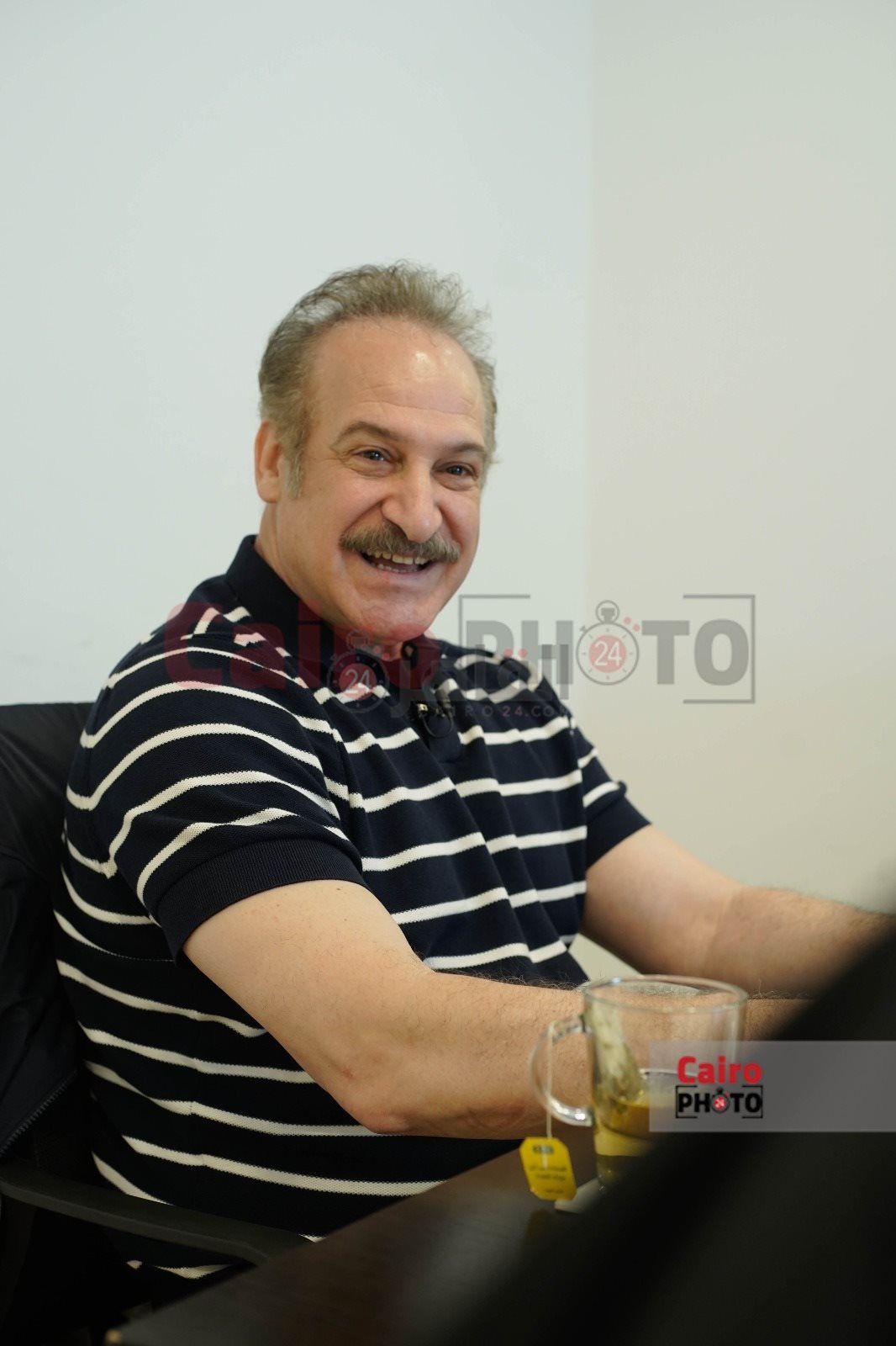 جانب من اندوة القاهرة 24 مع عمر زهران 