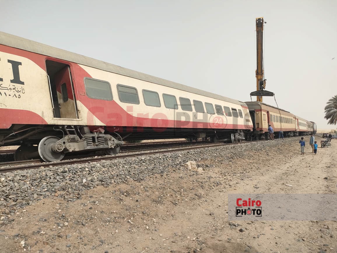 خروج القطارعن مساره