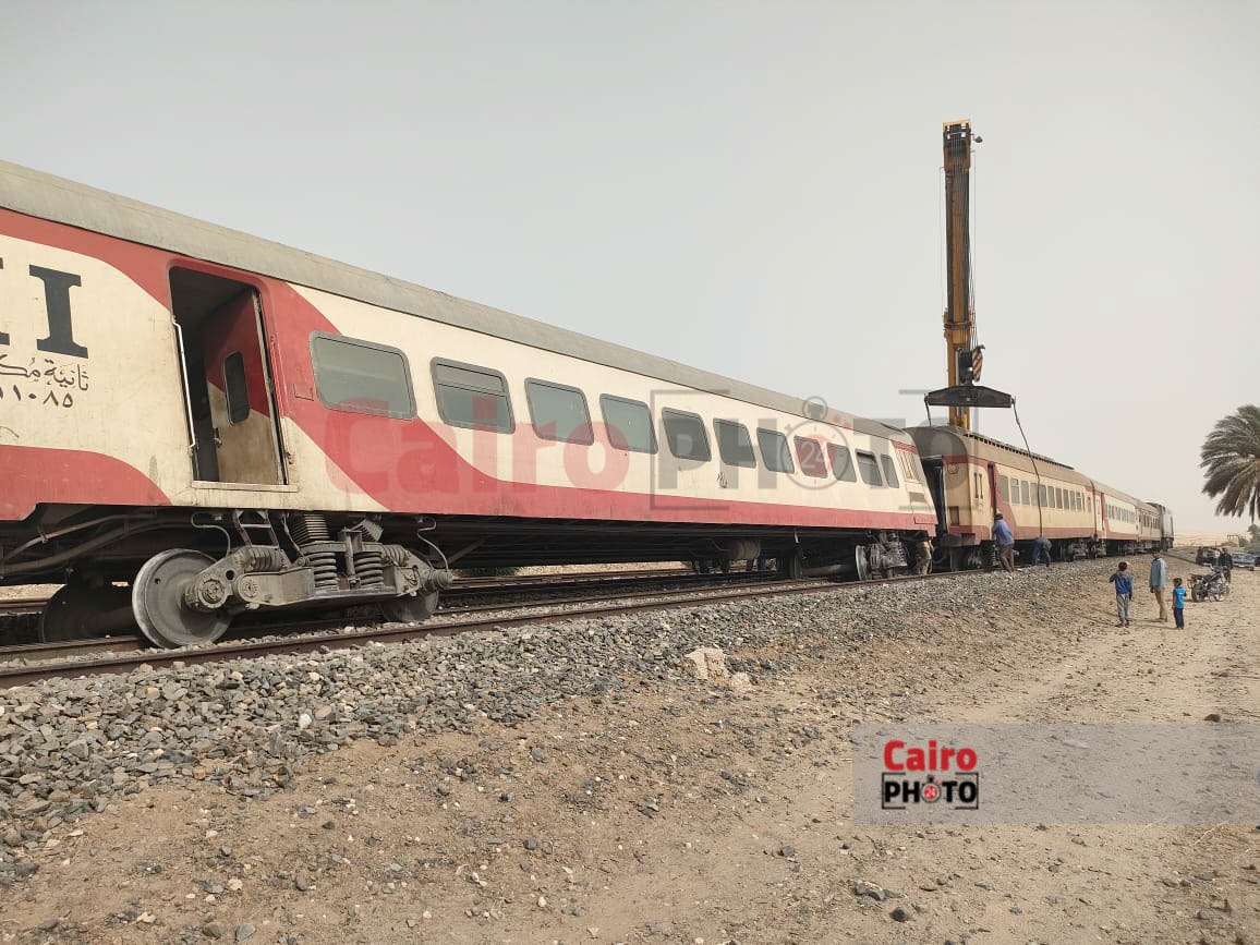 خروج القطارعن مساره