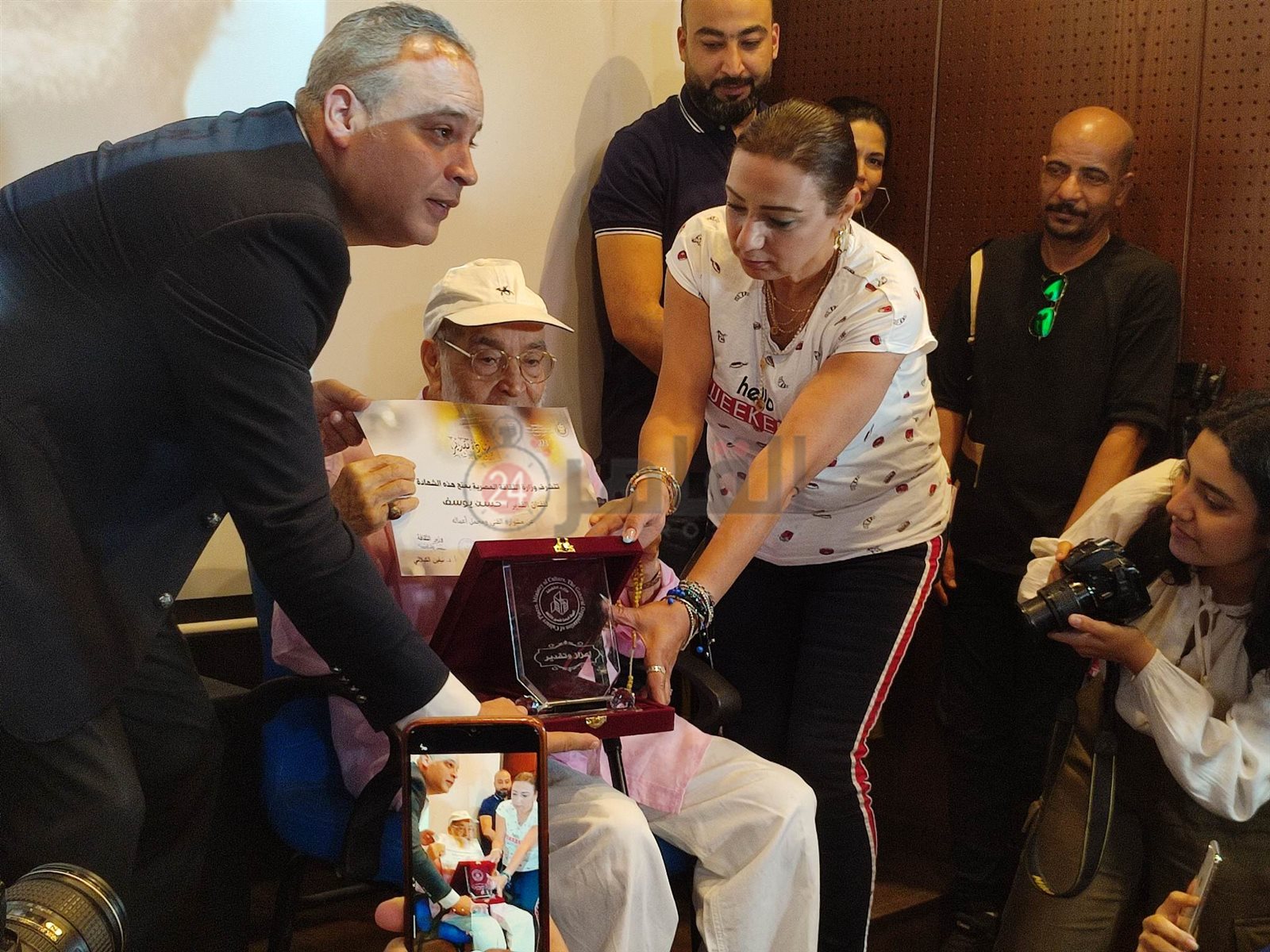 تكريم حسن يوسف في قصر (5)