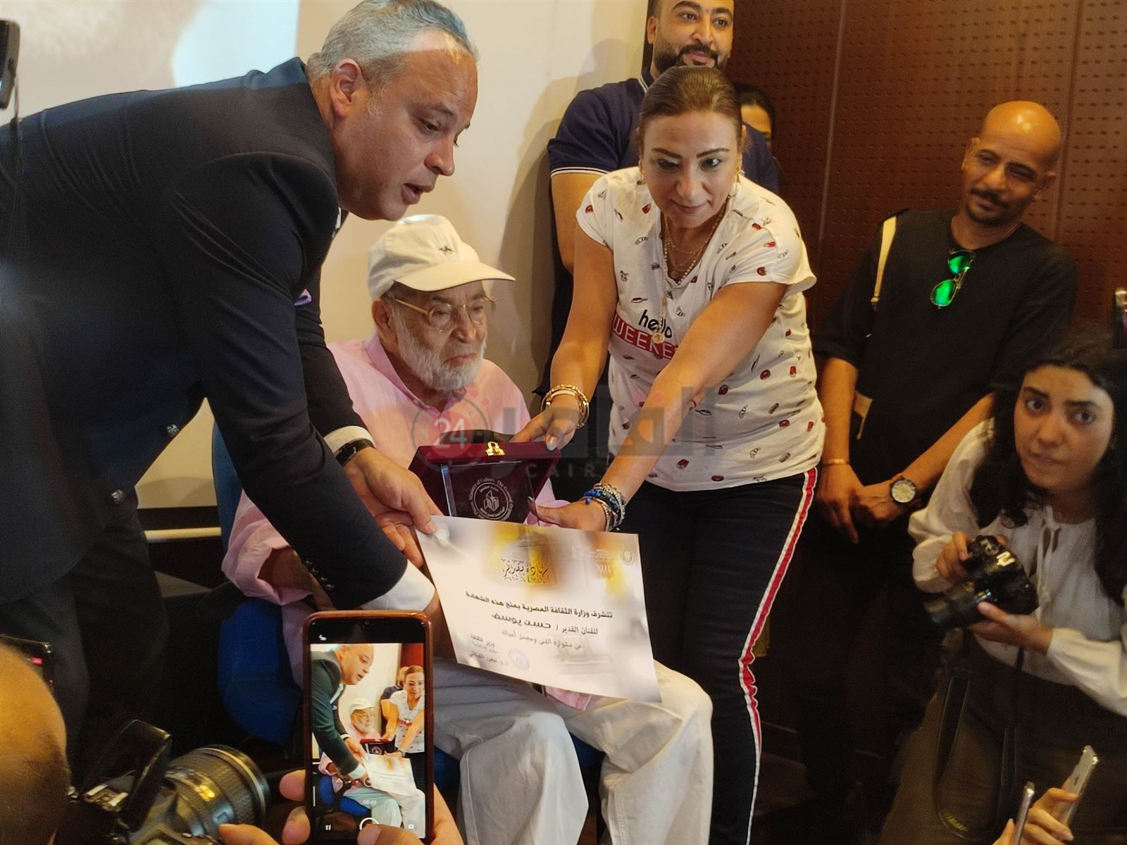 تكريم حسن يوسف في قصر (6)