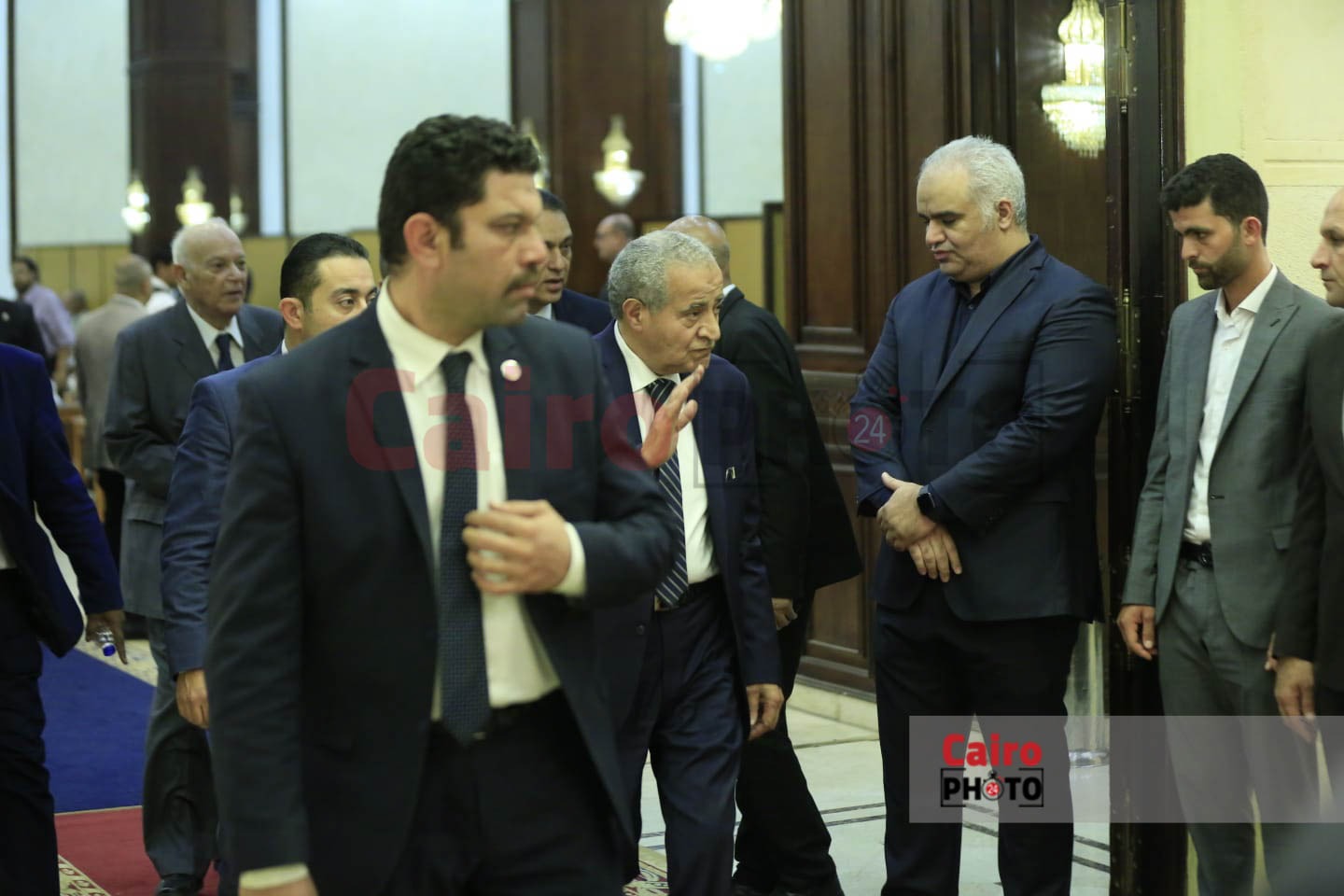 عزاء الدكتور أحمد عماد الدين وزير الصحة الأسبق