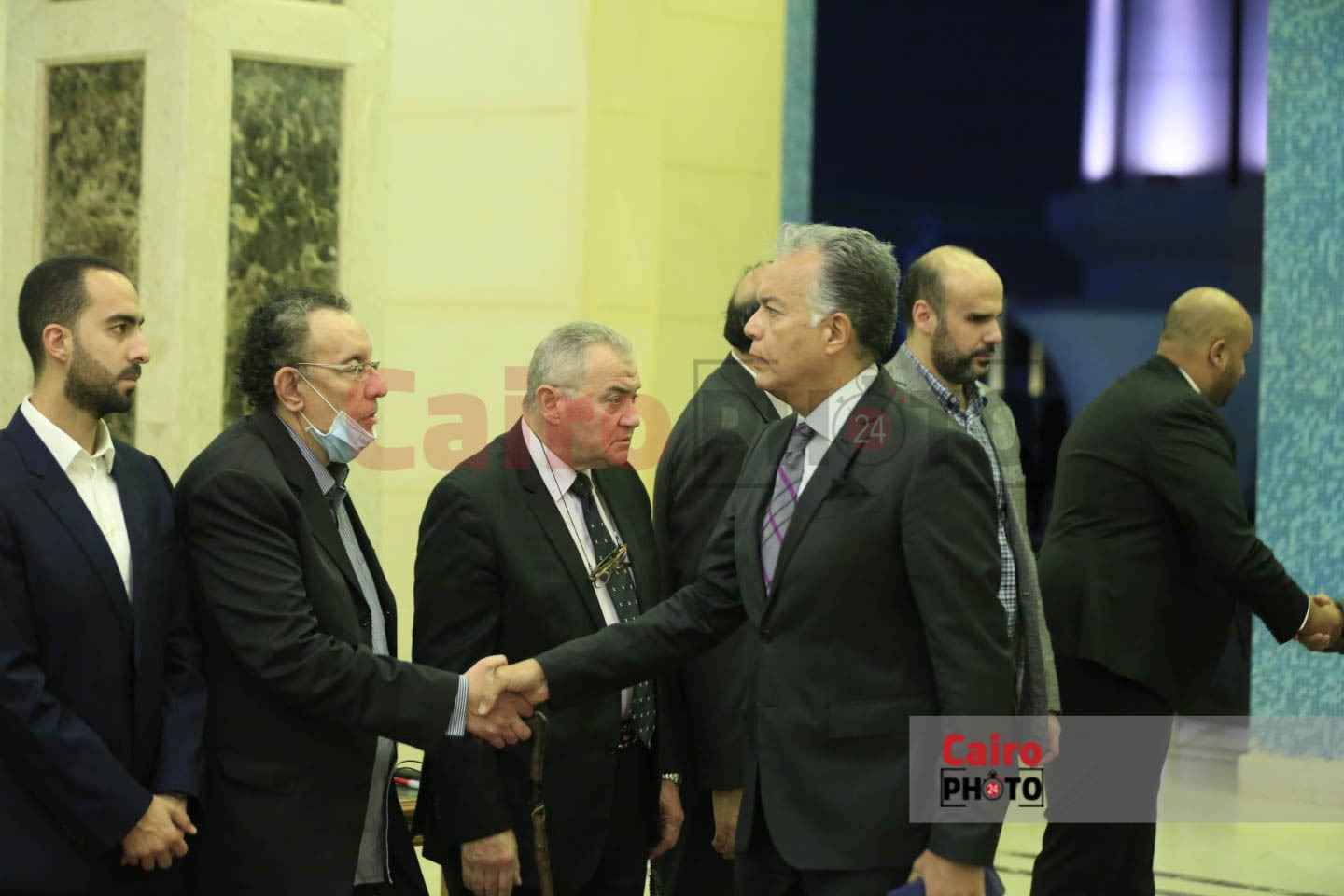 عزاء الدكتور أحمد عماد الدين وزير الصحة الأسبق