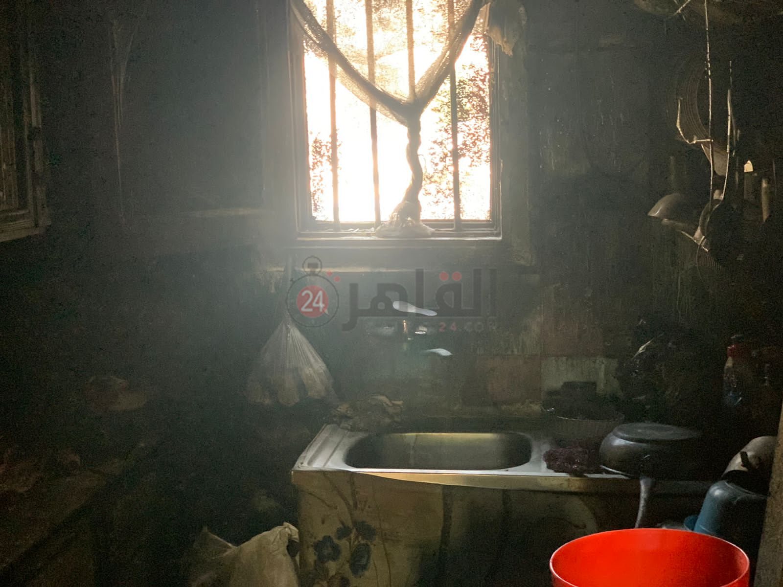 حريق وحدة سكنية ببورسعيد 5