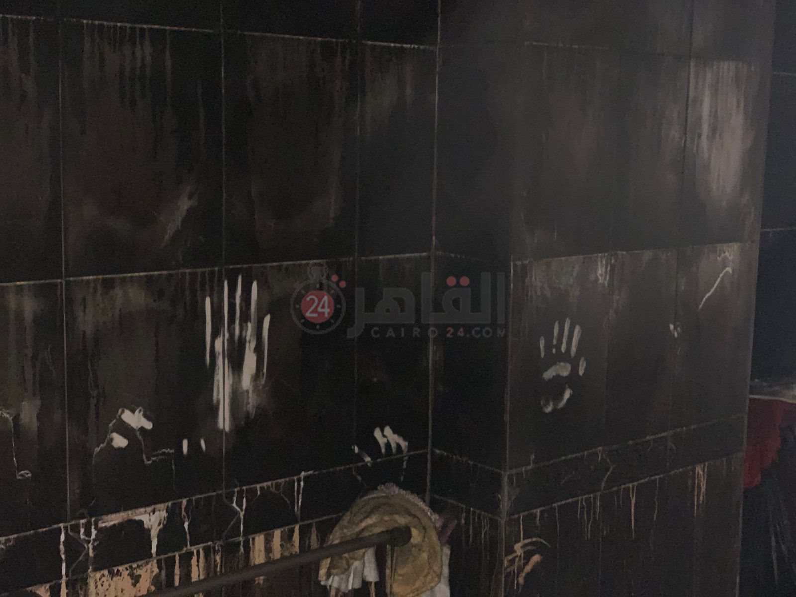 حريق وحدة سكنية ببورسعيد 