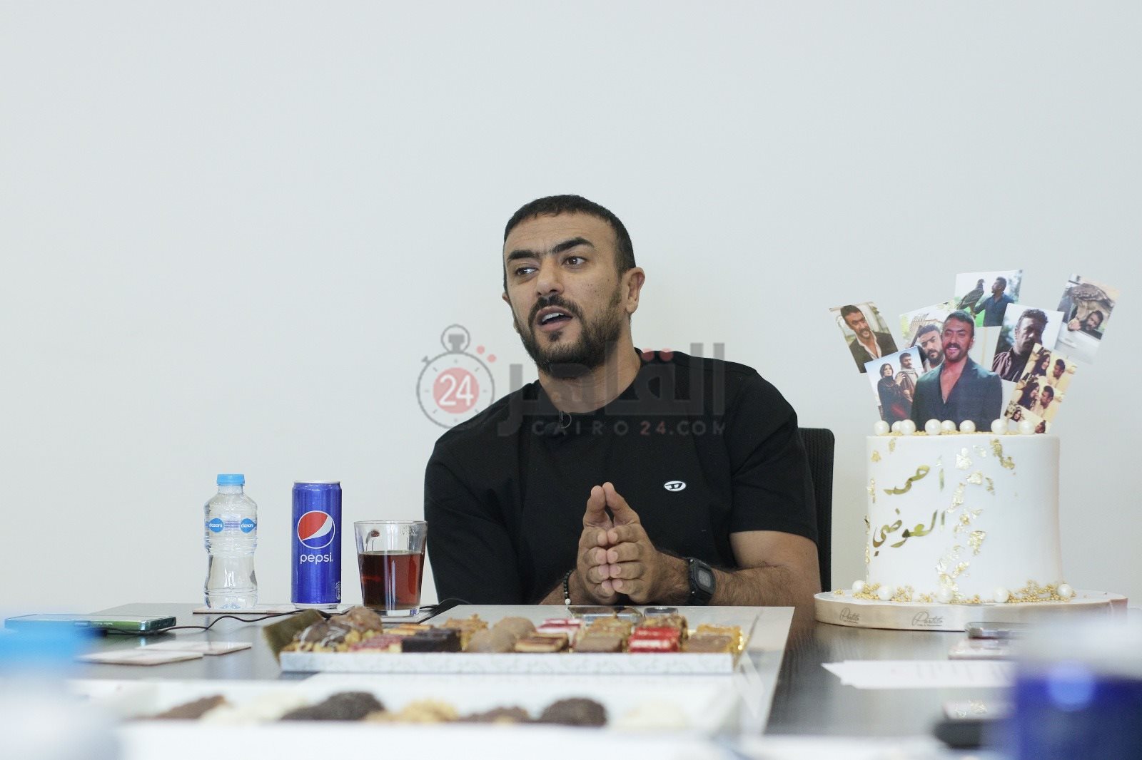 أحمد العوضي في ضيافة القاهرة 24 بعد نجاح مسلسله ضرب نار بـ رمضان 2023 (8)