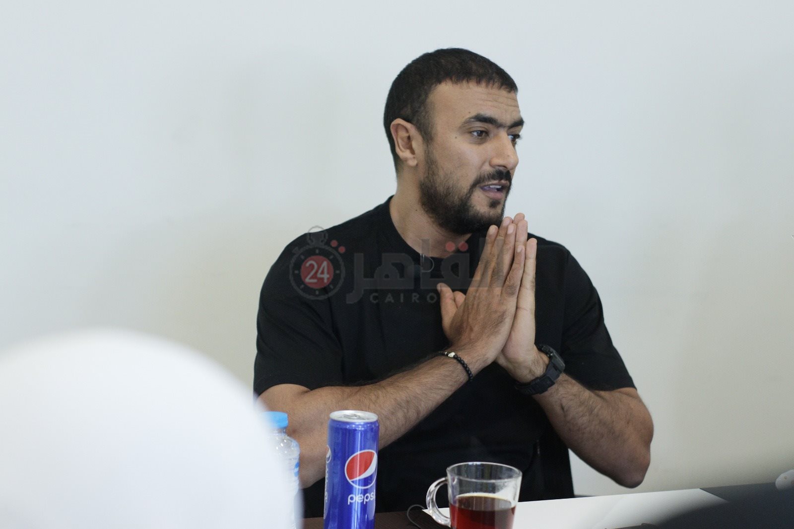 أحمد العوضي في ضيافة القاهرة 24 بعد نجاح مسلسله ضرب نار بـ رمضان 2023 (10)