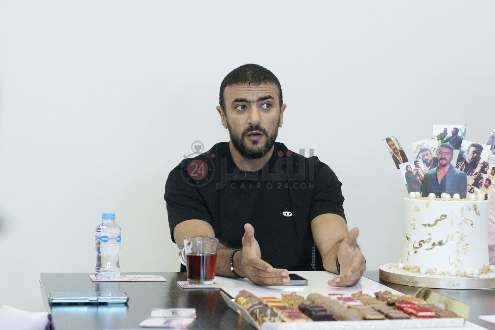 أحمد العوضي في ضيافة القاهرة 24 بعد نجاح مسلسله ضرب نار بـ رمضان 2023 (11)