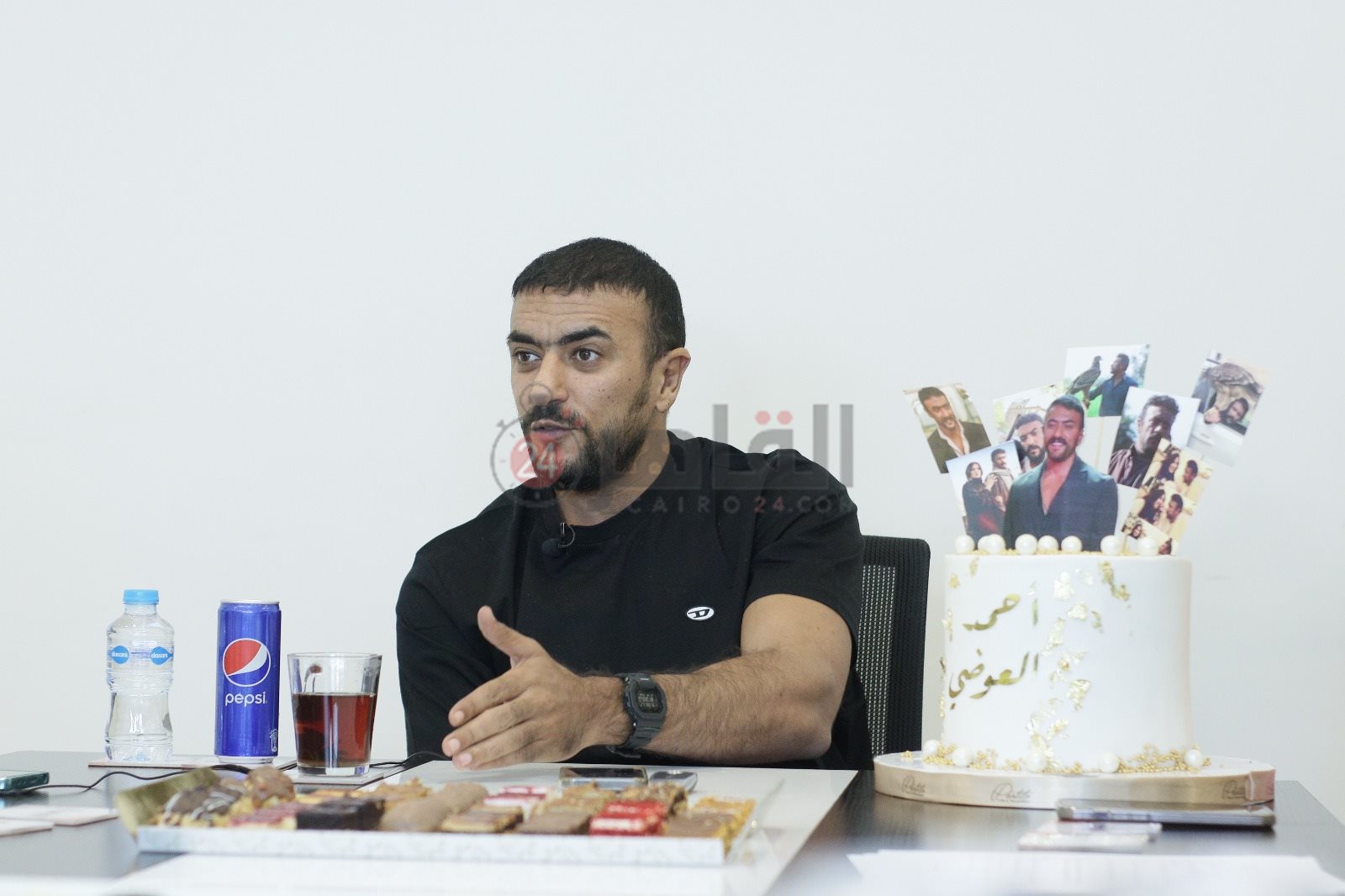 أحمد العوضي في ضيافة القاهرة 24 بعد نجاح مسلسله ضرب نار بـ رمضان 2023 (12)