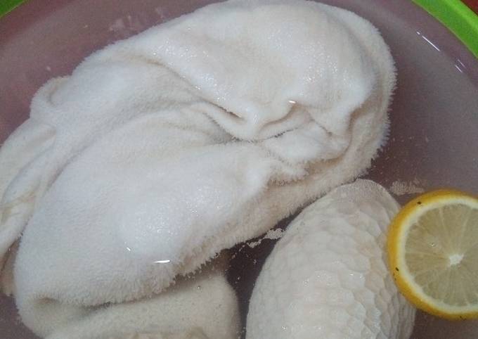 تنظيف الكرشة بطريقة سهلة