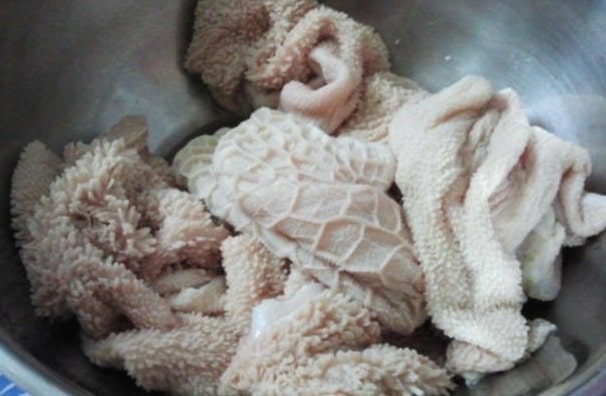 طريقة تنظيف الكرشة بعد وضعها في الفريزر