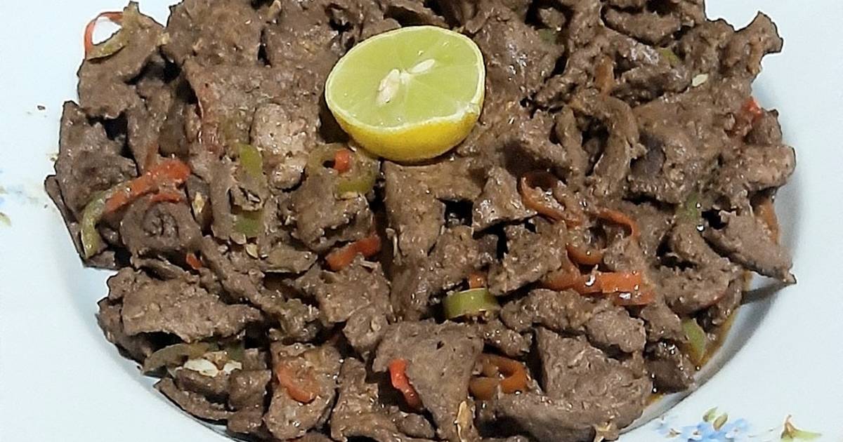 خطوات تحضير الكبدة البلدي للشيف الشربيني