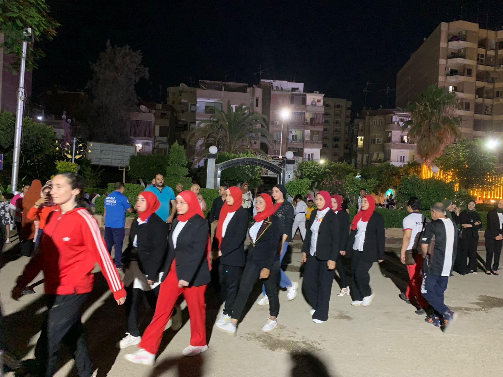 انطلاق الاحتفالات بذكرى 30 يونيو  بنادي محافظة الفيوم الرياضي