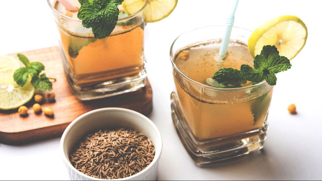 مشروب الكمون والليمون