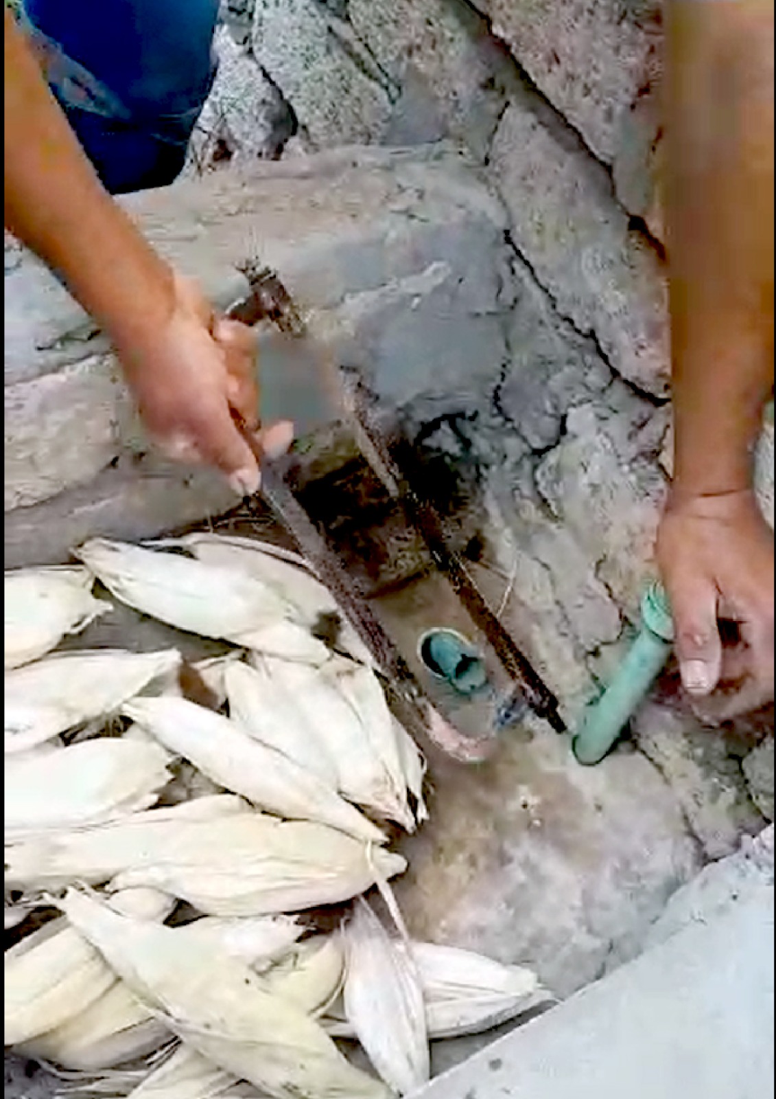 ضبط الوصلات المخالفة بالفيوم