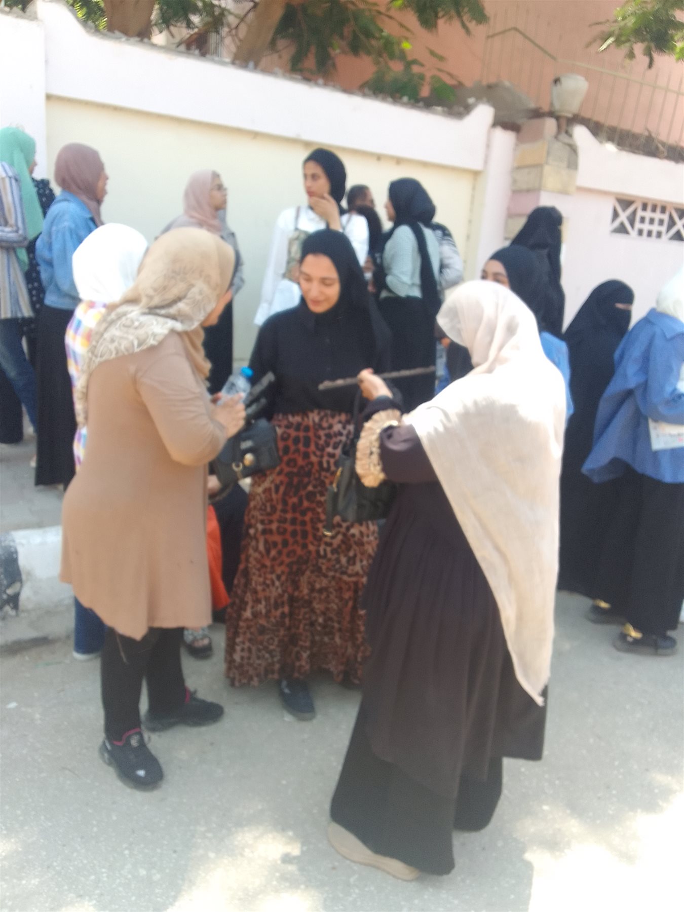 سعادة بين طلاب الثانوية العامة بالفيوم