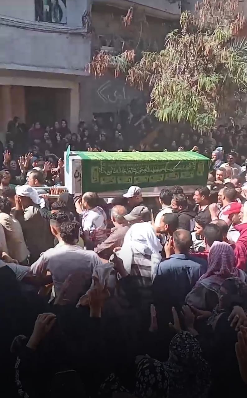 جنازة 3 شباب ضحايا حادث زفة بالشرقية