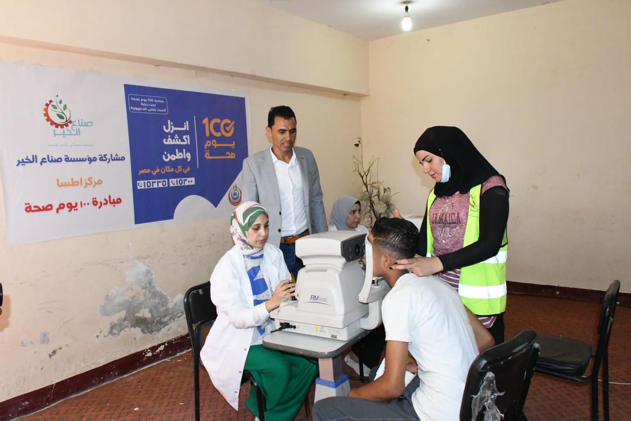 محافظ الفيوم يتفقد أعمال حملة 100 يوم صحة
