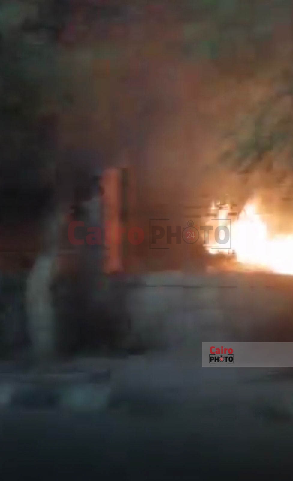 حريق معبد الكرنك