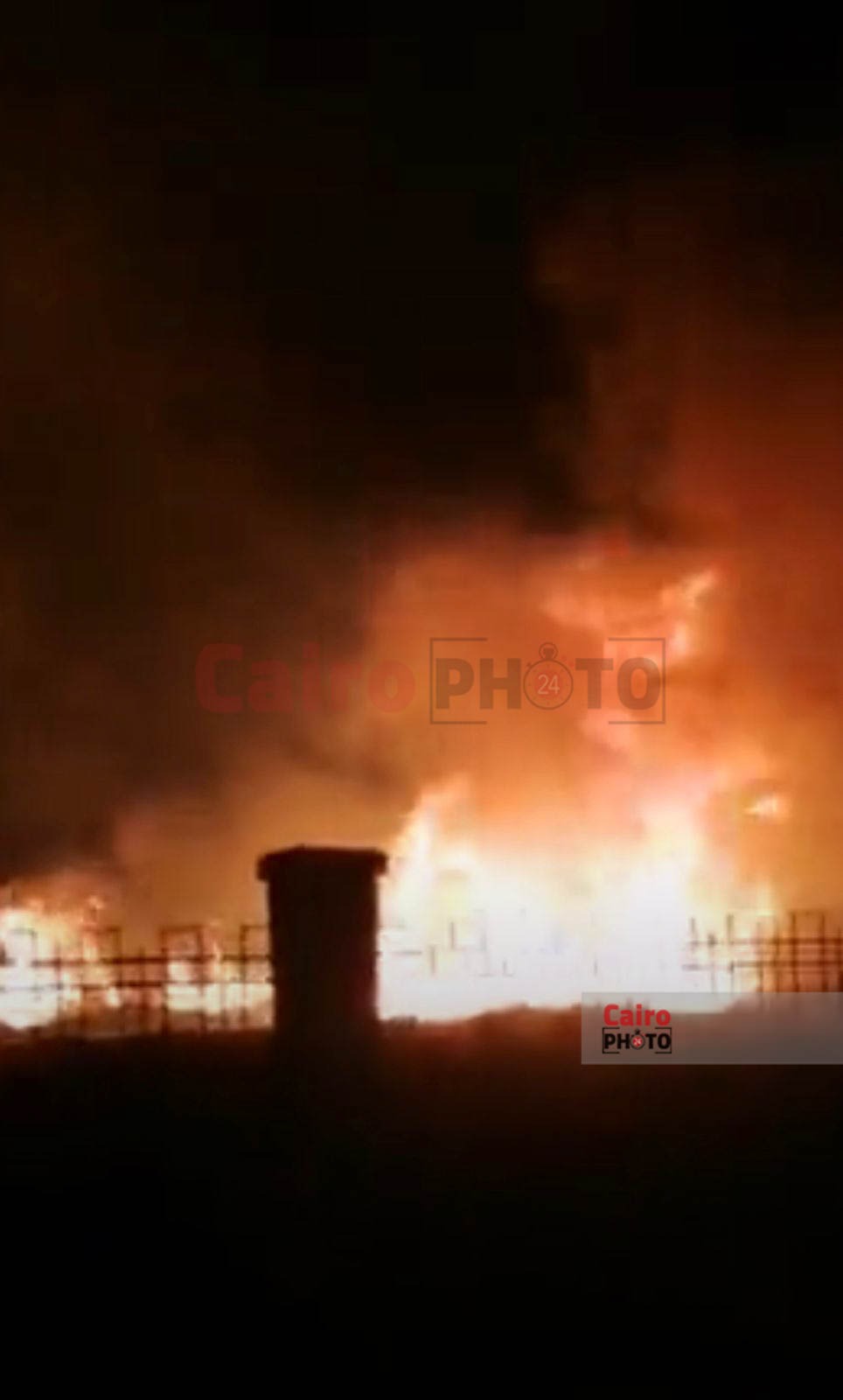 حريق معبد الكرنك4