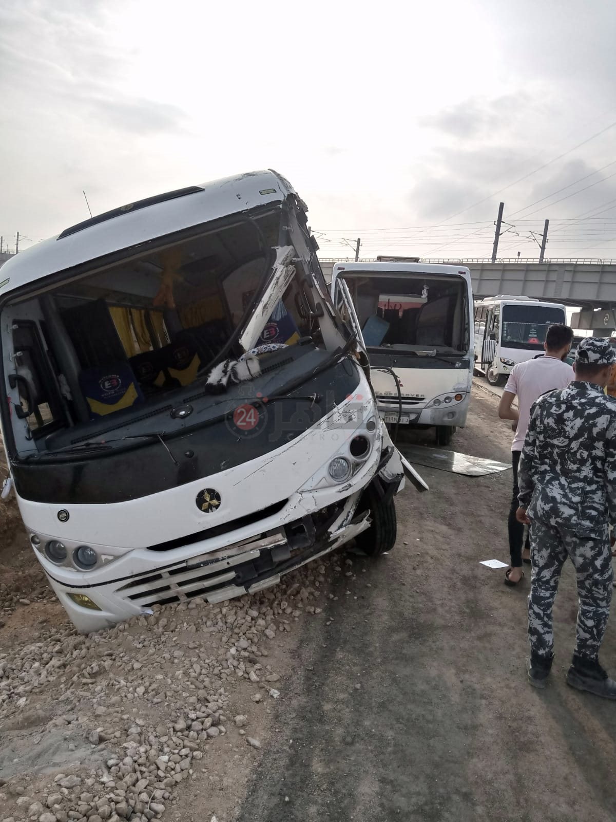 آثار الحادث