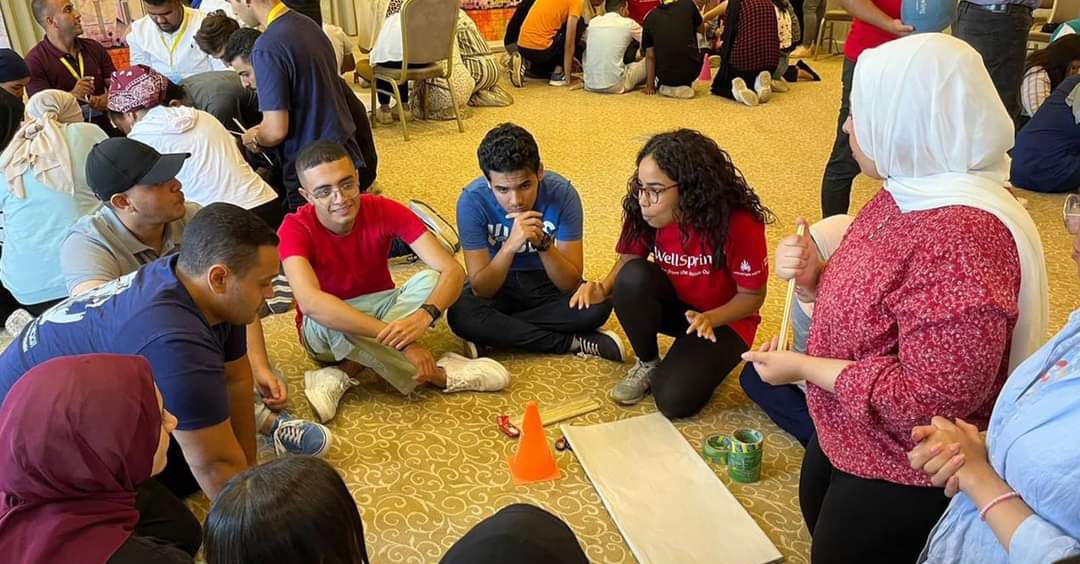 طلاب سياحة وفنادق الإسكندرية يشاركون فى معسكر القومي للمرأة 