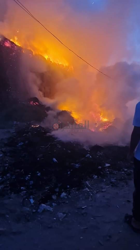 السيطرة على حريق بمغسلة سيارات بالفيوم