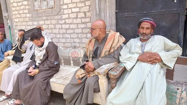 عزاء ضحايا إعصار ليبيا بعرب التتالية بأسيوط