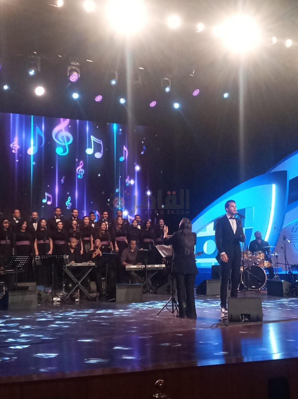  طلاب حلوان يبدعون خلال حفل ختام أسبوع شباب الجامعات