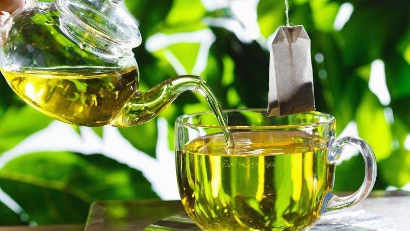 الشاي الأخضر