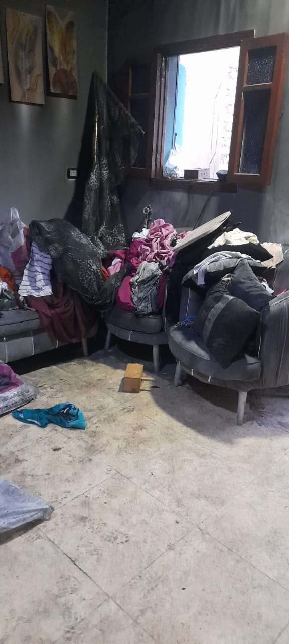 صورة الحريق